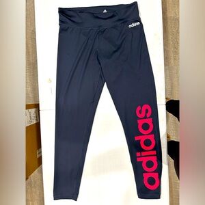 Adidas Kids Leggings - New, never used, Kids Large size 16-18 - navy blue